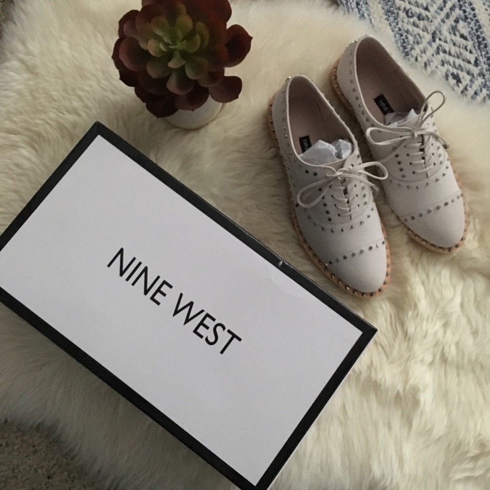 Nine West Garroy studded Oxford